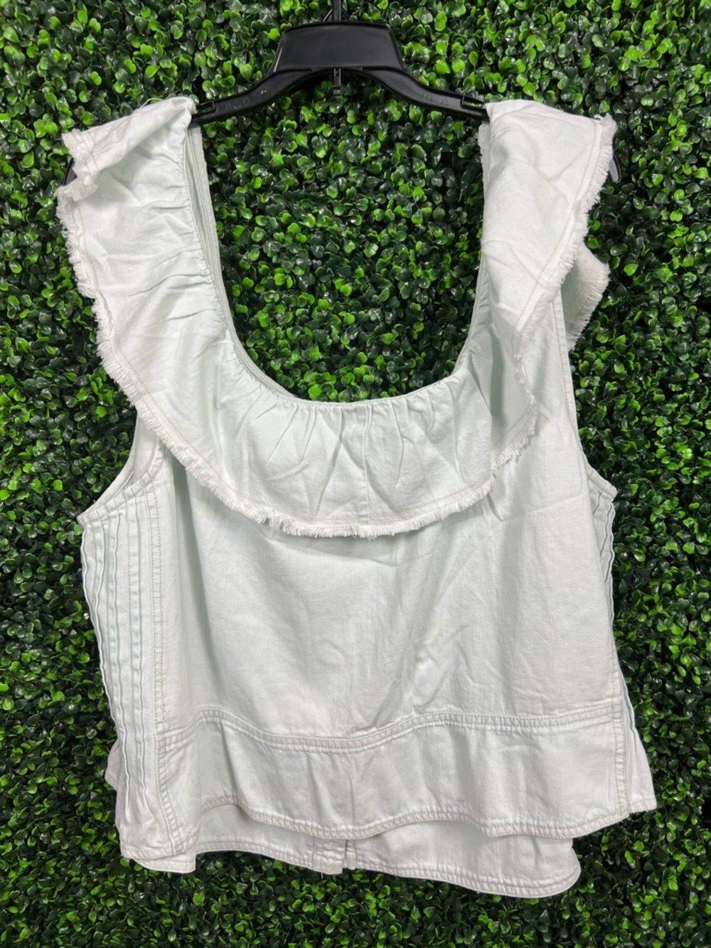 PILCRO | Ruffle-Collar Top - Picture 9 of 10